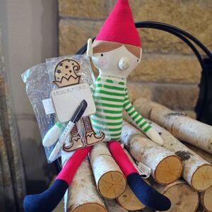 Meri Meri Plush Elf On The Shelf With Message Board